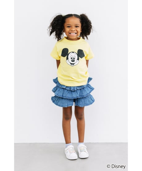 Disney / KIDS TEE（ミッキー）【WCJ-GC-051YEL01】
