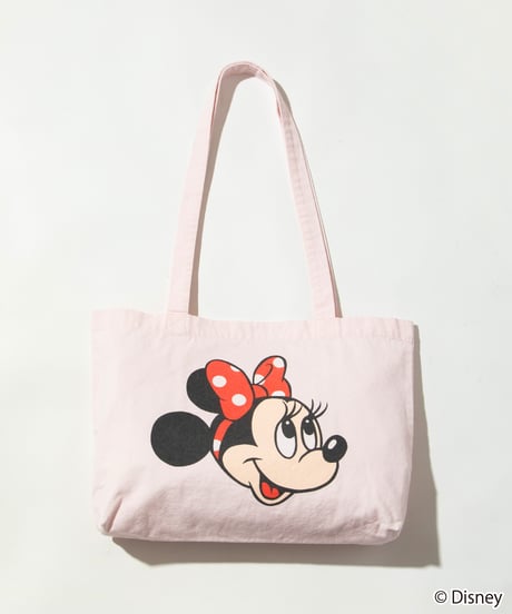 Disney / WIDE TOTE BAG(ミニー)【WCJ-TD-006PNK02】