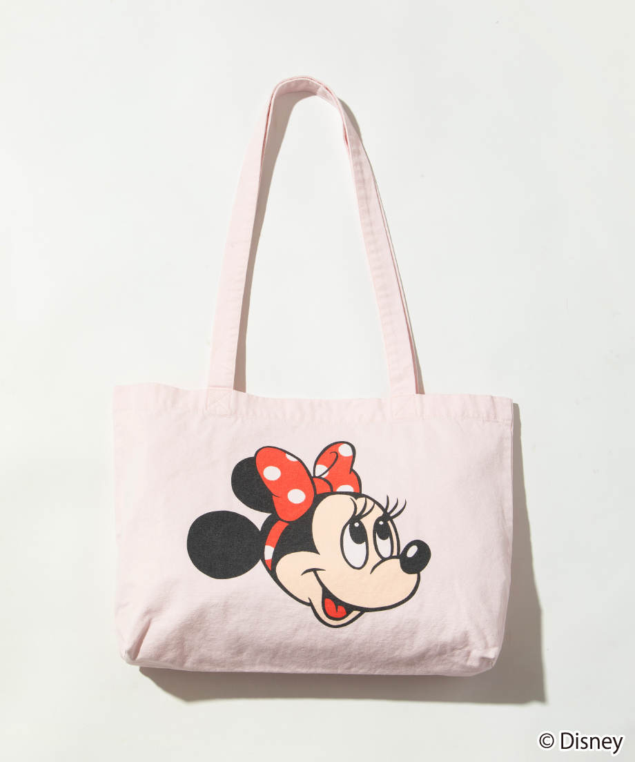 Disney / WIDE TOTE BAG(ミニー)【WCJ-TD-006PNK02】 |