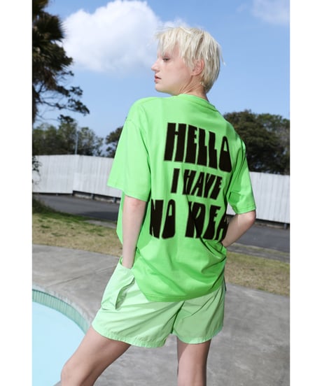 I HAVE NO IDEA TEE【WCJ-TC-145GRN】