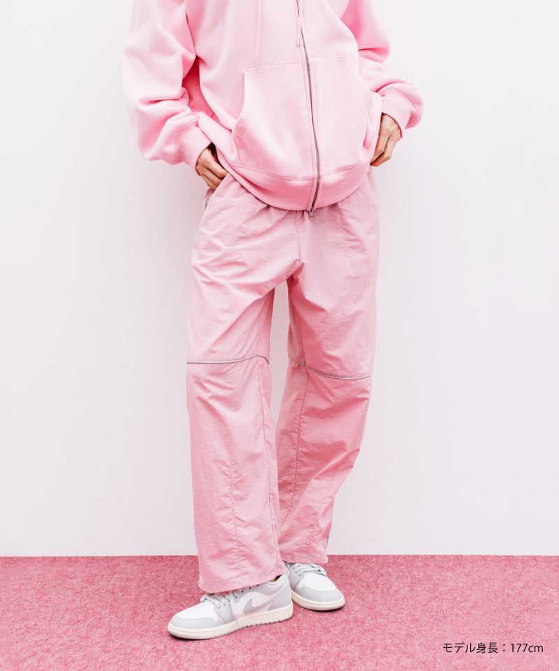 パイピングナイロンパンツ【WCJ-PP-103PNK】 | WCJ OFFICIAL WEB