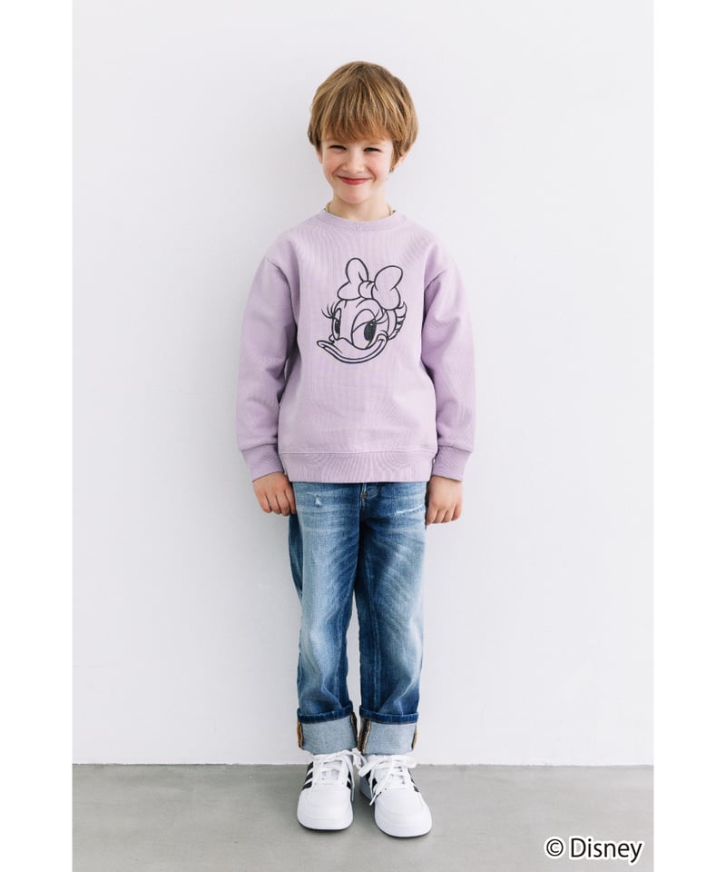 Disney / KIDS SWEAT TOP(デイジー)【WCJ-TD-002PUR04】
