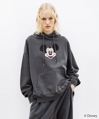 Disney / SWEAT HOODIE(ミッキー)【WCJ-NA-052BLK01】