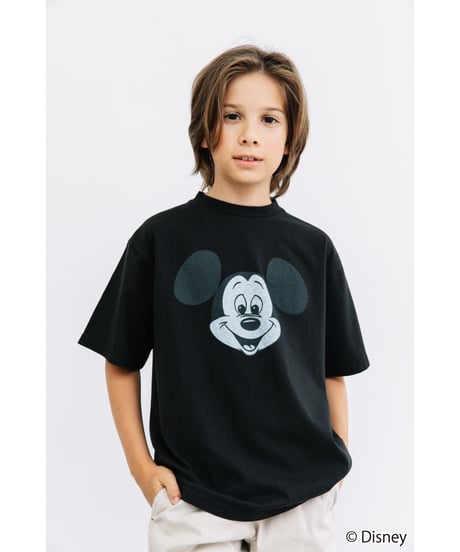 Disney / KIDS TEE（ミッキー）【WCJ-GC-051BLK01】