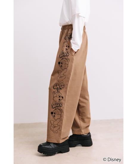 Disney / SWEAT PANTS(チップ＆デール)【WCJ-TD-053BRN08】※6月5日以降順次発送予定