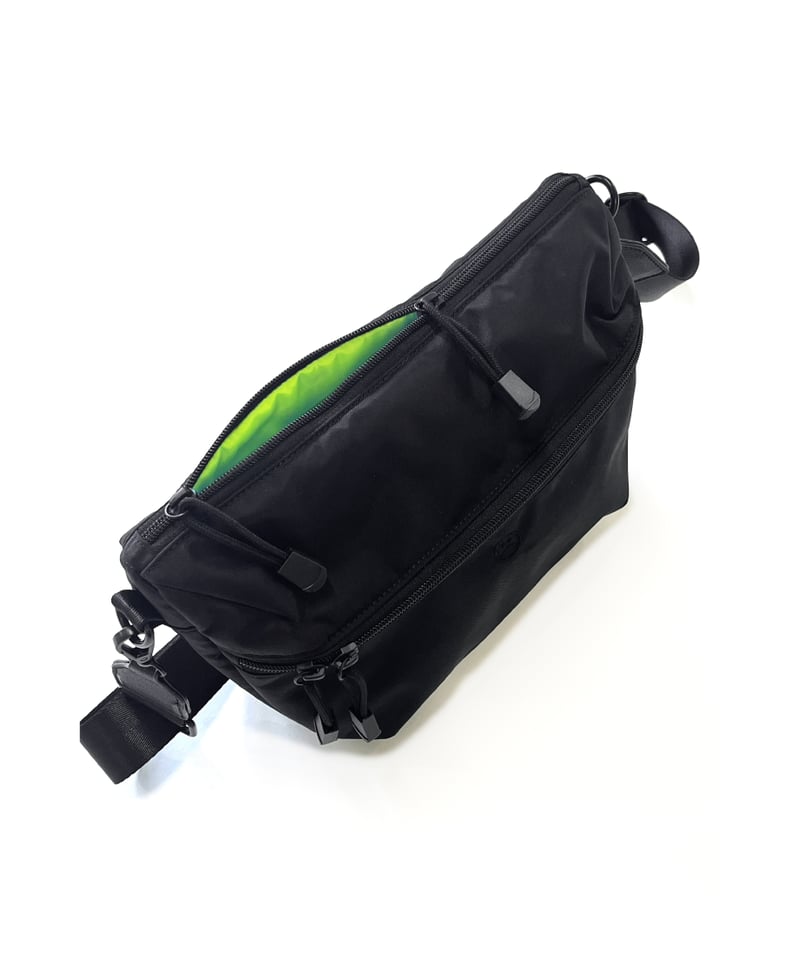 撥水】ショルダーバッグ【WCJ-MP-028BLK】※1月中旬～下旬発送予定