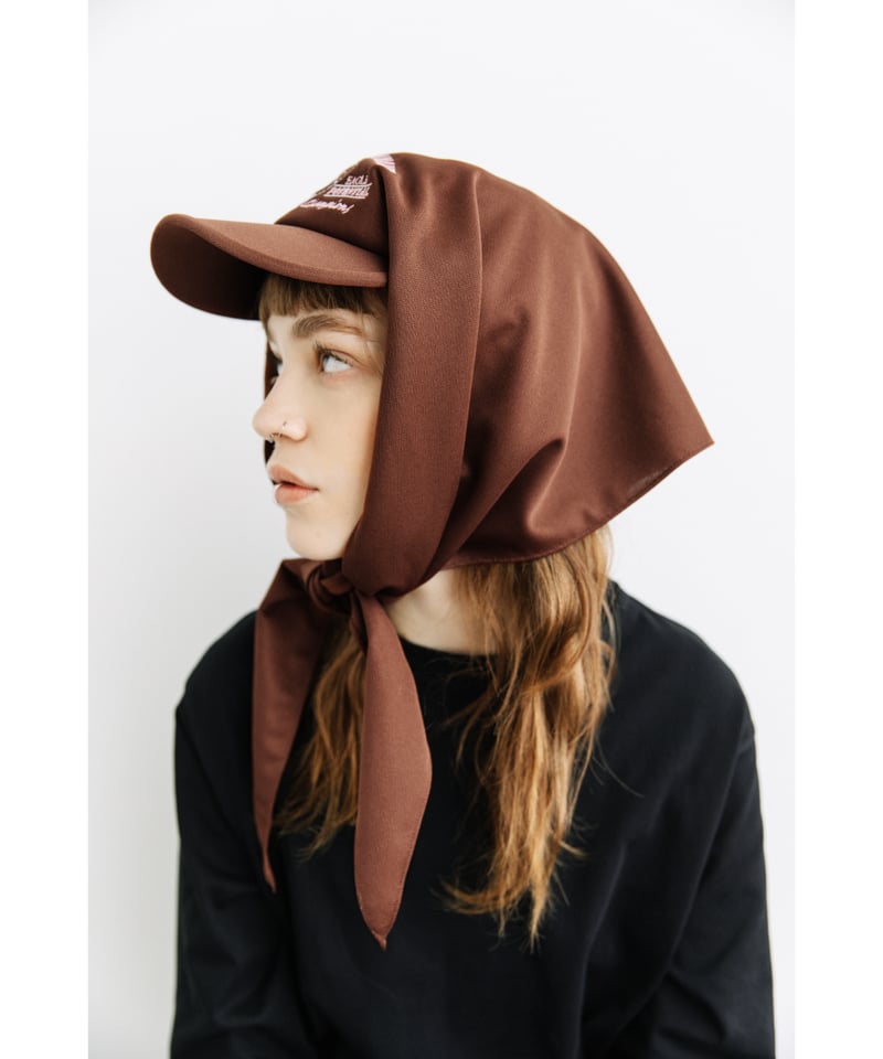 スカーフキャップ【WCJ-SM-063BRN】 | WCJ OFFICIAL WEB STORE