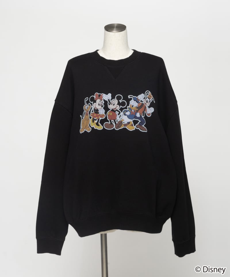 Disney / MICKEY AND FRIENDS SWEAT TOP【WCJ-TD-02
