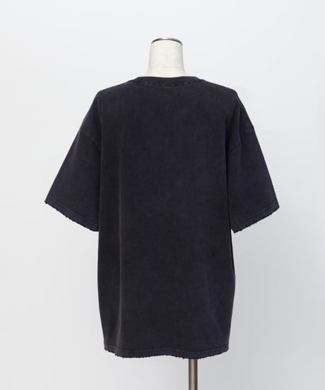 Disney / OVER DYE SS TEE(ミッキー)【WCJ-GC-054BLK01】