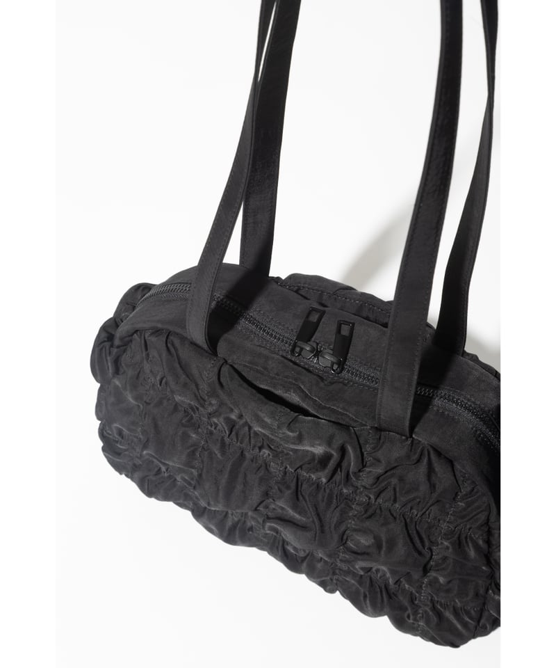 撥水】ギャザーバッグ【WCJ-HI-008BLK】※2月18日以降順次発送予定