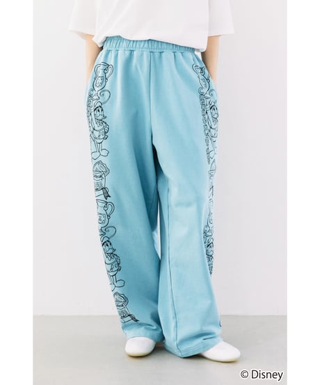 Disney / SWEAT PANTS【WCJ-TD-053BLU】