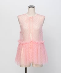 ビーズチュールTOPS【WCJ-PP-104PNK】