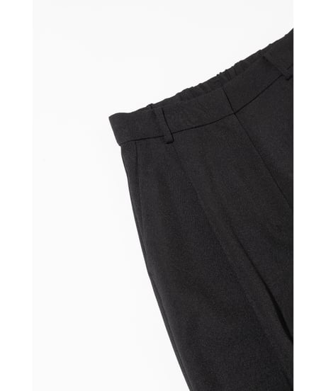 【速乾】【防シワ】ワンタックパンツ【WCJ-TC-143BLK】