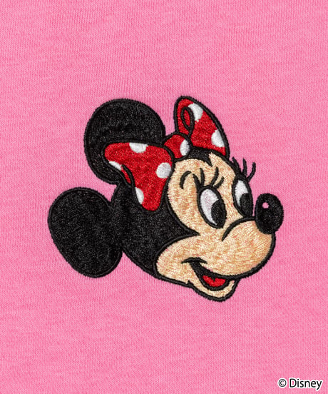 Disney / EMBROIDERY SWEAT PANTS(ミニー)【WCJ-TD-045PNK02】