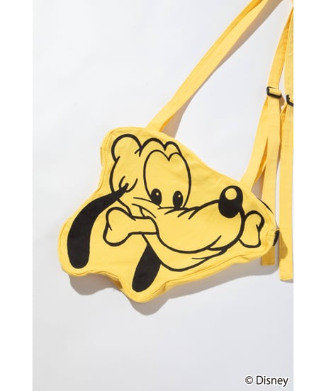 Disney / FACE DESIGN SHOULDER BAG(プルート)【WCJ-GC-056YEL07】