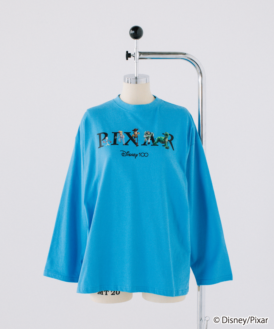 Disney100 / LS TEE（ピクサー/トイ・ストーリー）【WCJ-GC-003BU】