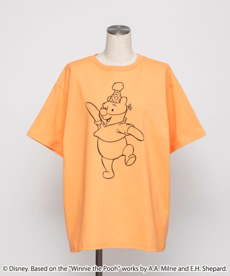 Disney / HAPPY BIRTHDAY TEE(くまのプーさん)【WCJ-TD-005ORE09】