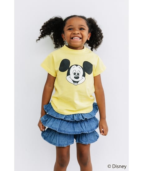Disney / KIDS TEE（ミッキー）【WCJ-GC-051YEL01】