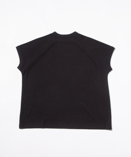 【速乾】【防シワ】フレンチスリーブTEE【WCJ-PP-057BLK】