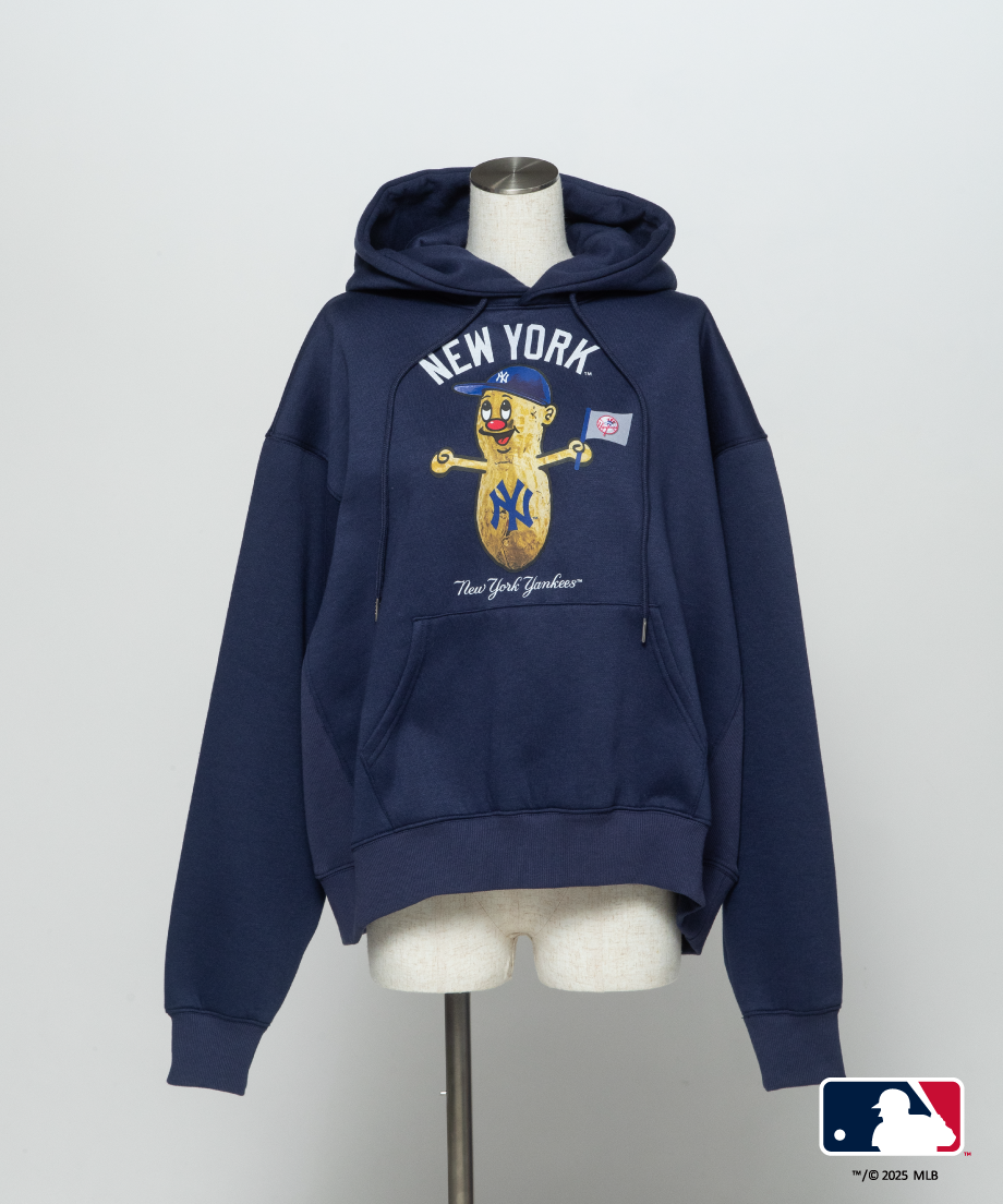 MLB HOODIE(ニューヨーク・ヤンキース)【WCJ-GC-058NAV-NYY】 | W