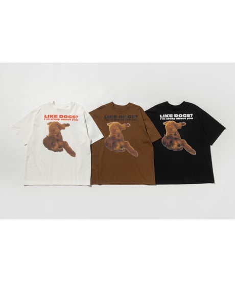 DOG TEE【WCJ-LK-031WHT】