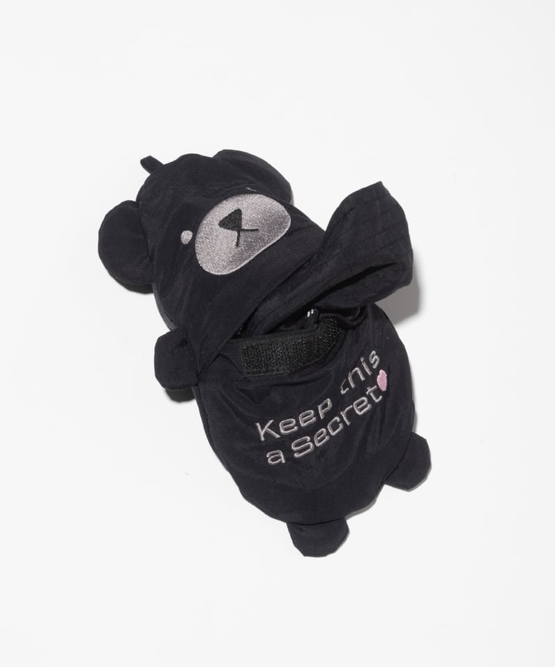 撥水】クマポケッタブルハット【WCJ-SM-065BLK】※6月下旬発売予定