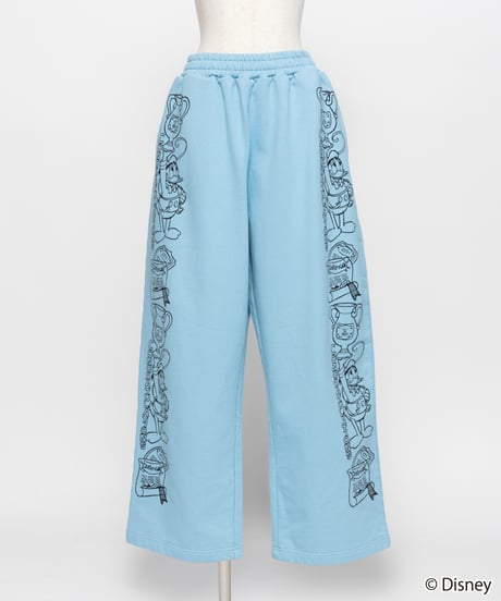 Disney / SWEAT PANTS【WCJ-TD-053BLU】