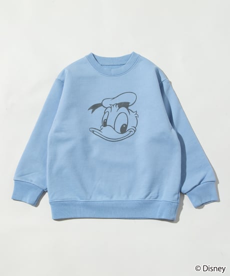 Disney / KIDS SWEAT TOP(ドナルド)【WCJ-TD-002SAX03】