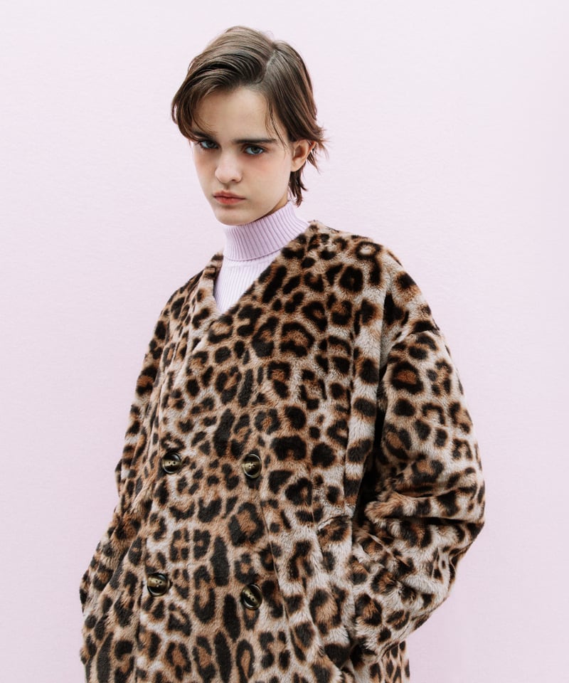 レオパードコート【WCJ-JF-068BRN】 | WCJ OFFICIAL WEB STORE