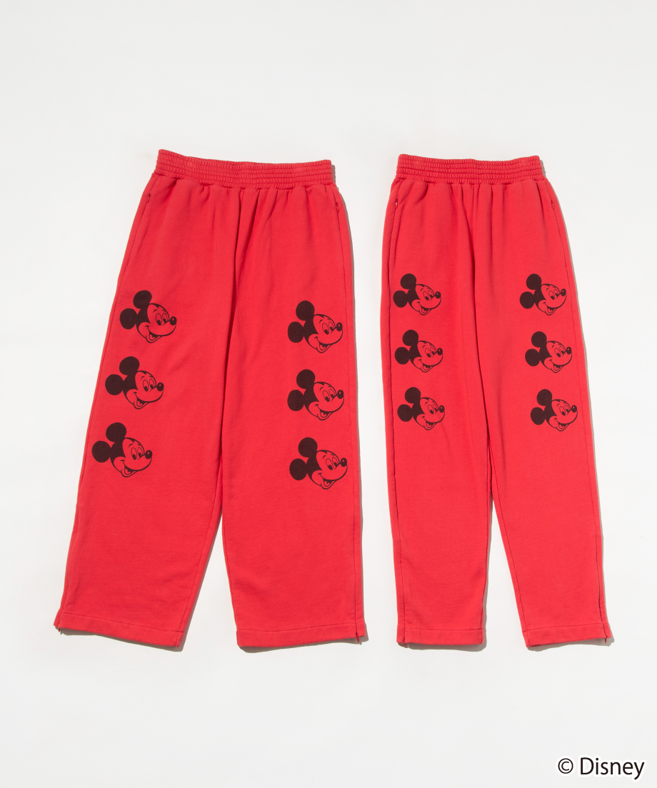 Disney / SWEAT PANTS(ミッキー)【WCJ-NA-050BRN01】 | W