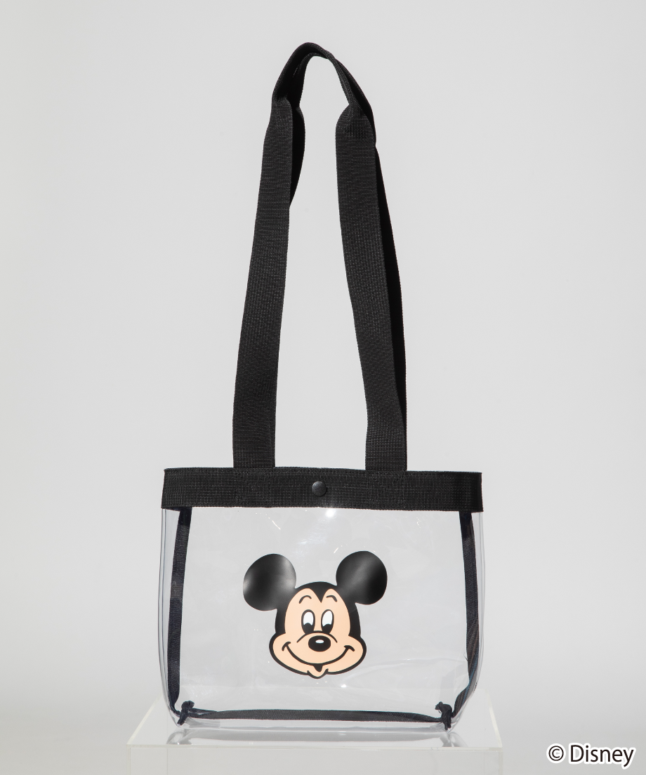 wcj Disney / PVC TOTE BAG(ミッキー) Disney / FACE DESIGN TOTE BAG(ミッキー)【WCJ-GC-055G
