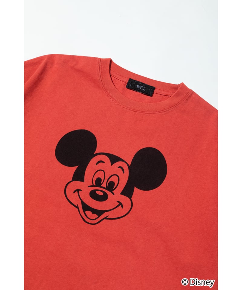 wcj　ミッキー Disney / EMBROIDERY ZIP HOODIE(ミッキー)【WCJ-TD-044