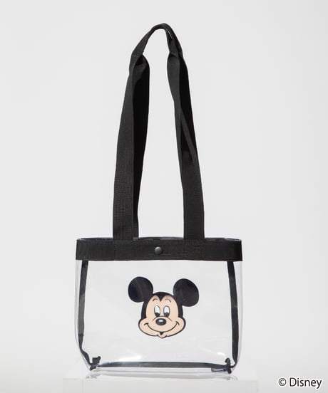 Disney / PVC TOTE BAG(ミッキー)【WCJ-TD-008BLK01】