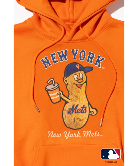 MLB HOODIE(ニューヨーク・メッツ)【WCJ-GC-058ORE-NYM】
