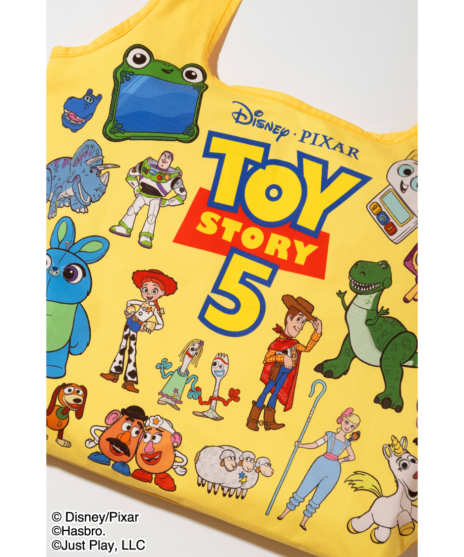 撥水】Disney&Pixar / TOY STORY 5 / 膨張エコバッグ【WCJ-TD