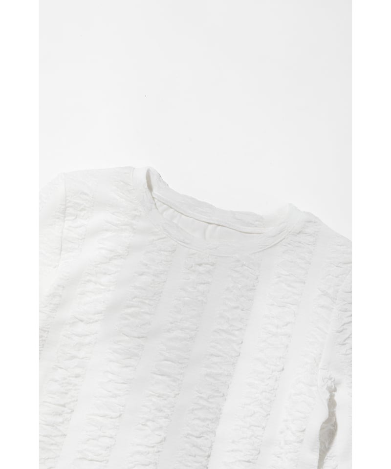 トップス WCJ ジャガードTOPS【WCJ-PP-125WHT】 ※10月中旬発送予定 | WCJ OFFIC