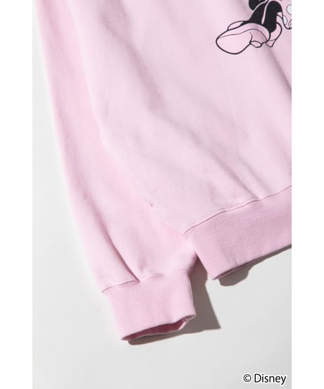 Disney / MINNIE SWEAT TOP【WCJ-TD-021PNK】