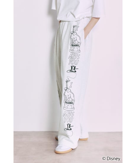 Disney / SWEAT PANTS(ダンボ)【WCJ-TD-053GRY27】