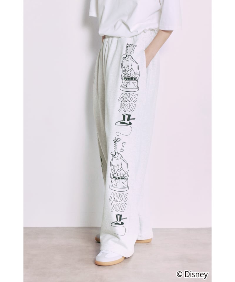 Disney / SWEAT PANTS(ダンボ)【WCJ-TD-053GRY27】※6月上旬