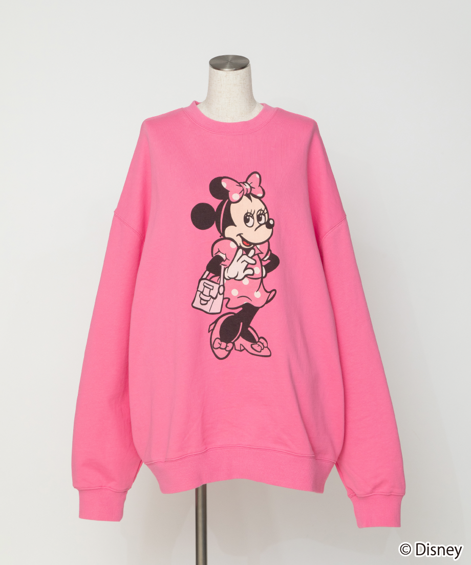 Disney / SWEAT BIG TOP(ミニー)【WCJ-TD-004PNK02】 | Disney / SWEAT BIG TOP(ミニー)【WCJ-TD-004PNK02】 |
