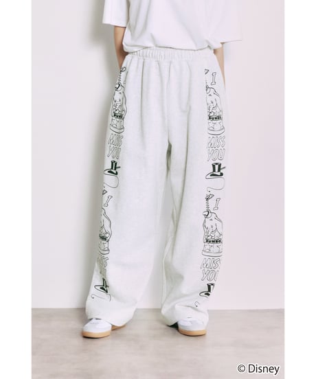 Disney / SWEAT PANTS(ダンボ)【WCJ-TD-053GRY27】