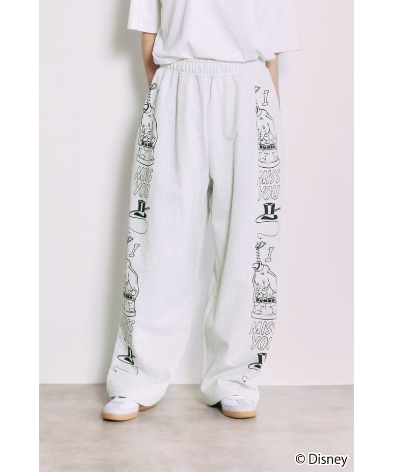Disney / SWEAT PANTS(ダンボ)【WCJ-TD-053GRY27】※6月5日