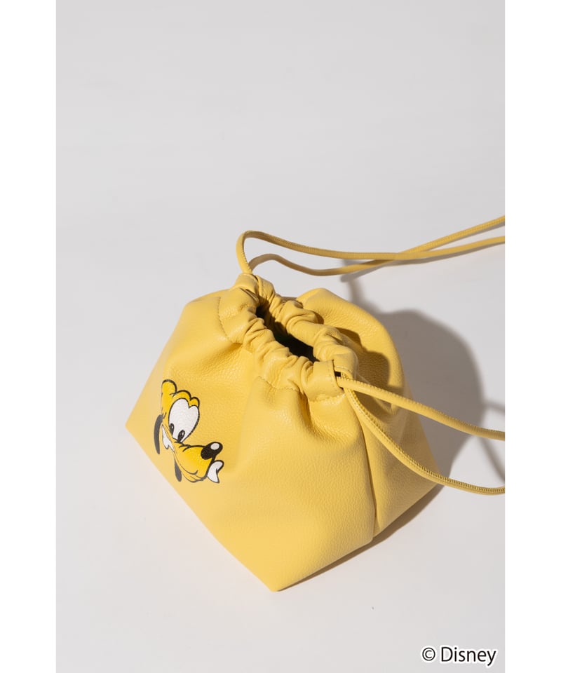 Disney / DRAWSTRING BAG(プルート)【WCJ-TD-052YEL07】※