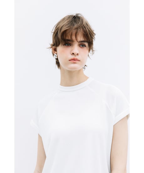 【速乾】【防シワ】フレンチスリーブTEE【WCJ-PP-057WHT】