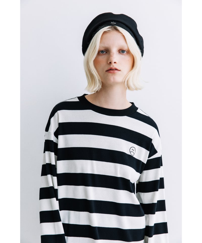 展示会限定 KAJA ボーダーロンT 長袖Tシャツ OVY 展示会限定 KAJA ボーダーロンT 長袖Tシャツ OVY 展示会限定