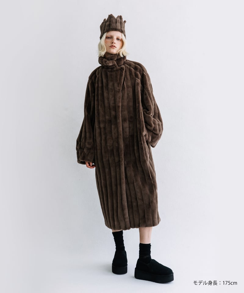 フェイクファーコート【WCJ-SP-002BRN】※11月上旬発売予定 | WCJ
