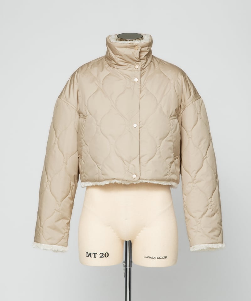 wcj リバーシブルブルゾン