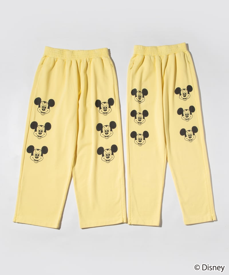 Disney / SWEAT PANTS(ミッキー)【WCJ-NA-050YEL01】 | W