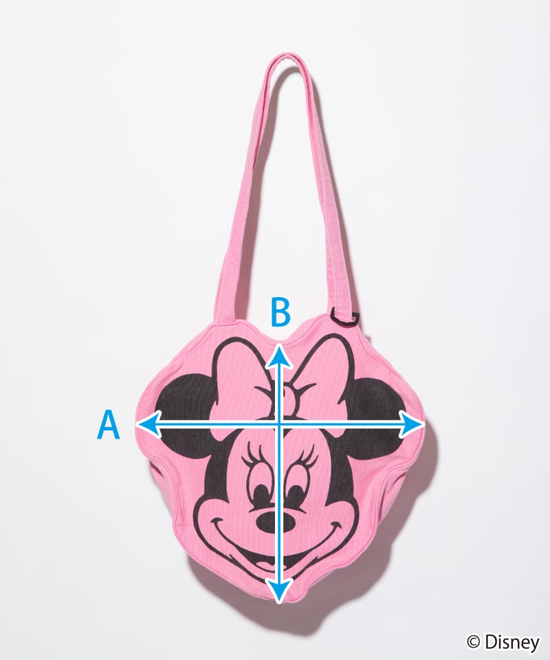 Disney / FACE DESIGN TOTE BAG(ミニー)【WCJ-GC-055PN Disney / FACE DESIGN TOTE BAG(ミニー)【WCJ-GC-055PN