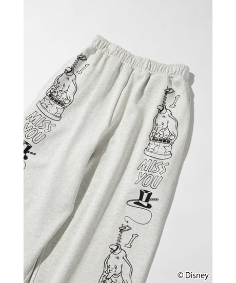 Disney / SWEAT PANTS(ダンボ)【WCJ-TD-053GRY27】